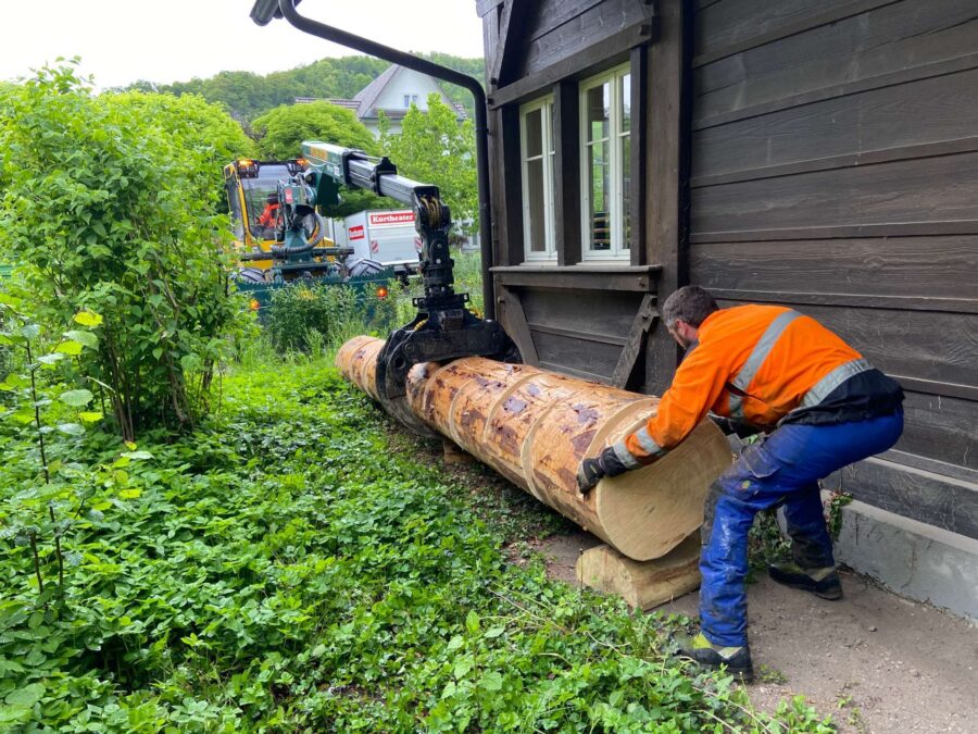 Veloständer Platzierung