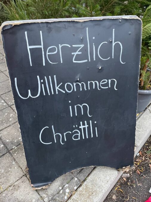 Tafel chraettli