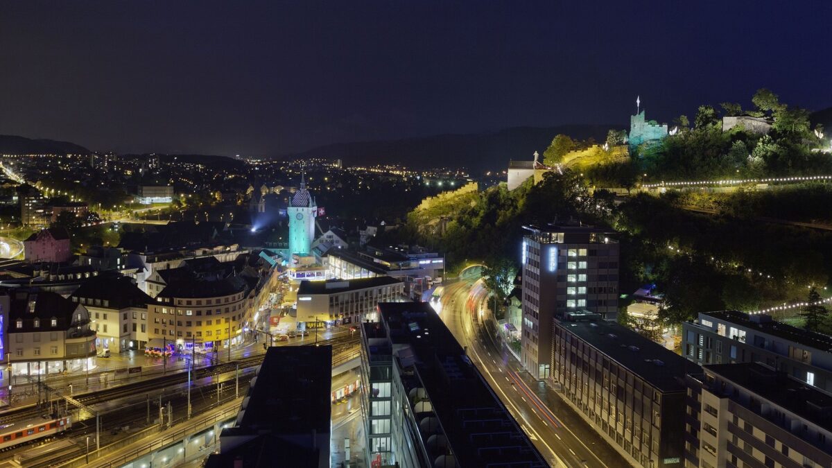 Baden bei Nacht
