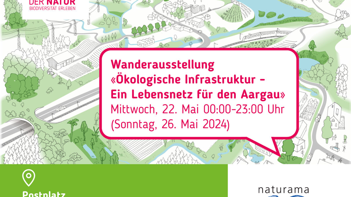 138 Wanderausstellung Ökologische Infrastruktur Ein Lebensnetz für den Aargau VoWa 91 141