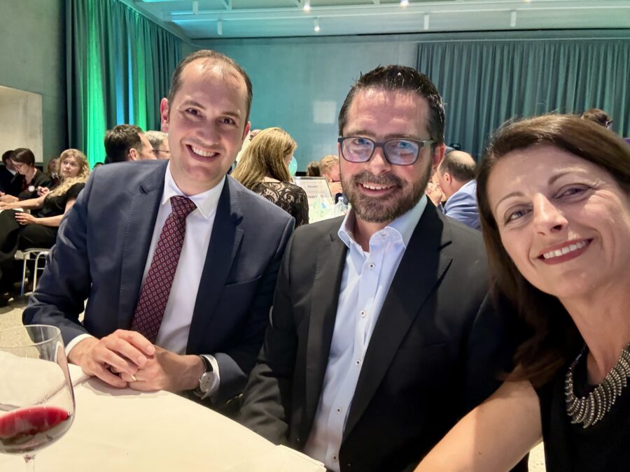 Climate Star 2025, Bild mit Botschaftsrat Jonas Baumann
