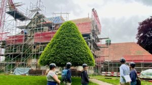 Baustelle des Museums Langmatt (Quelle: Sabine Kleppek)