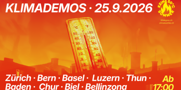 Klimademo in Baden: Keine 50 Grad Sommer